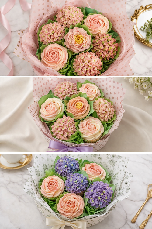 7 cupcake bouquet